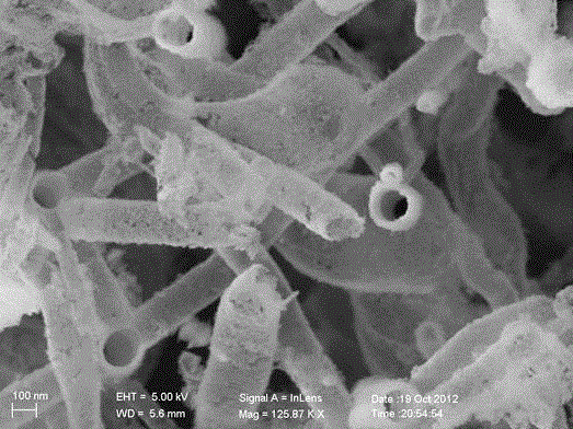 Method for preparing silicon nanotube by taking porous silicon as substrate