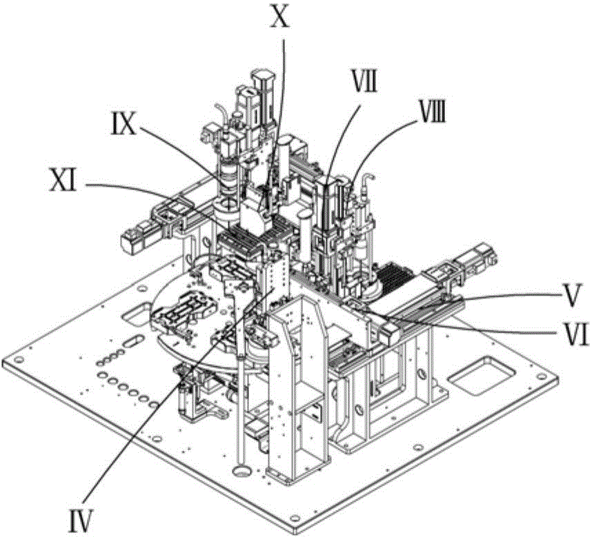 Full-automatic part assembly machine