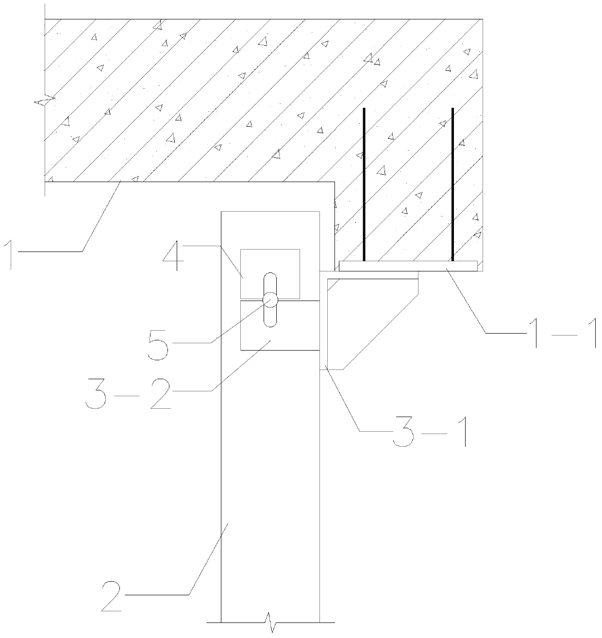 Assembling type prefabricated balcony board and balcony support connecting structure