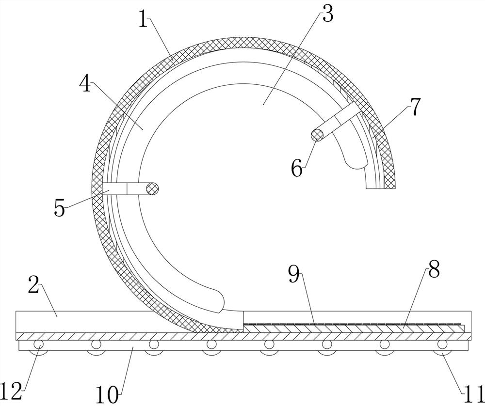 A mobile adjustable blasting shelter device