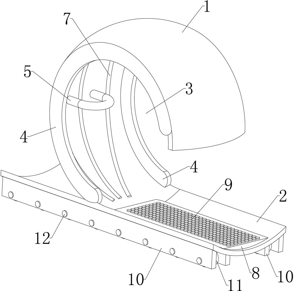 A mobile adjustable blasting shelter device