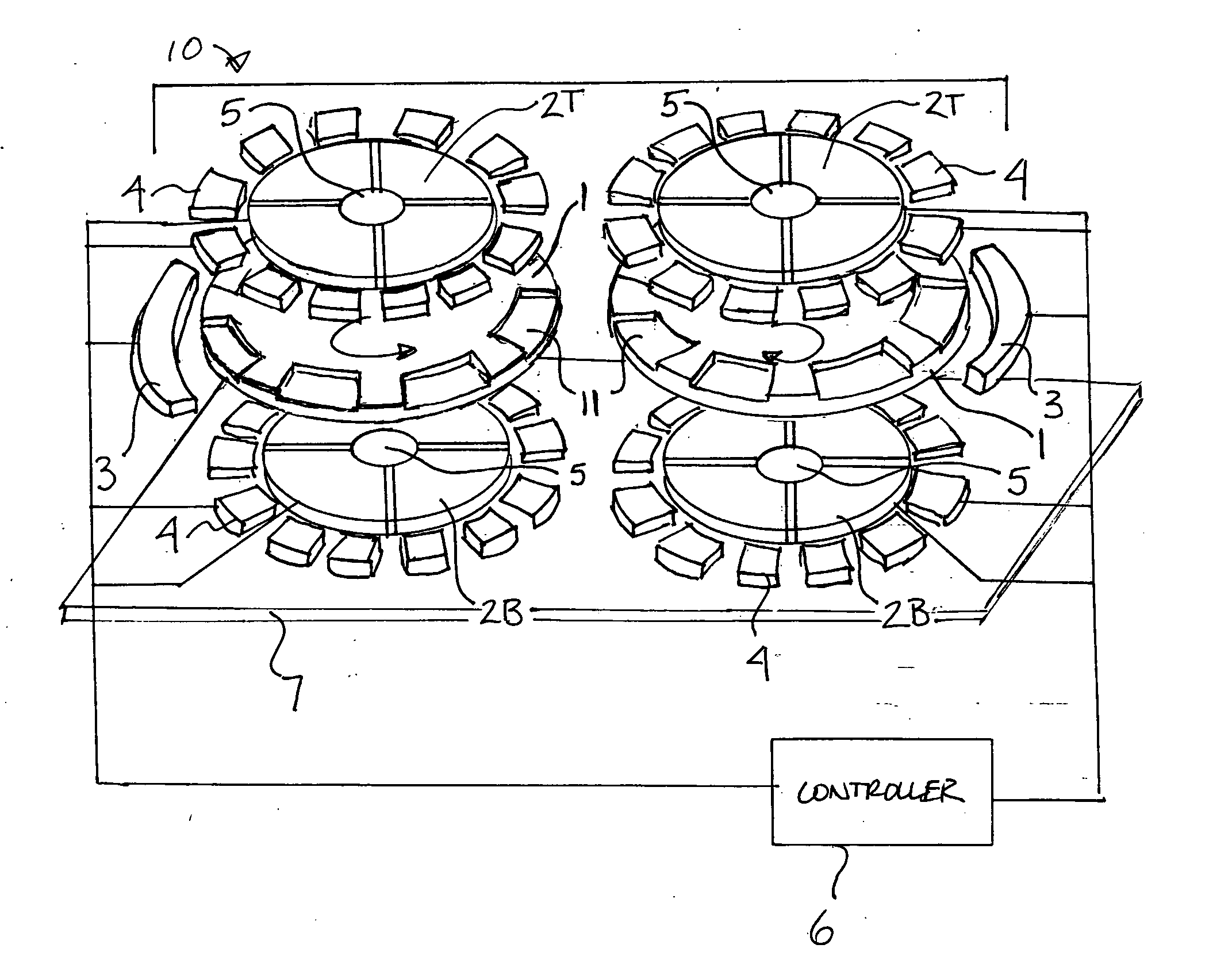 Motion sensor and method for detecting motion