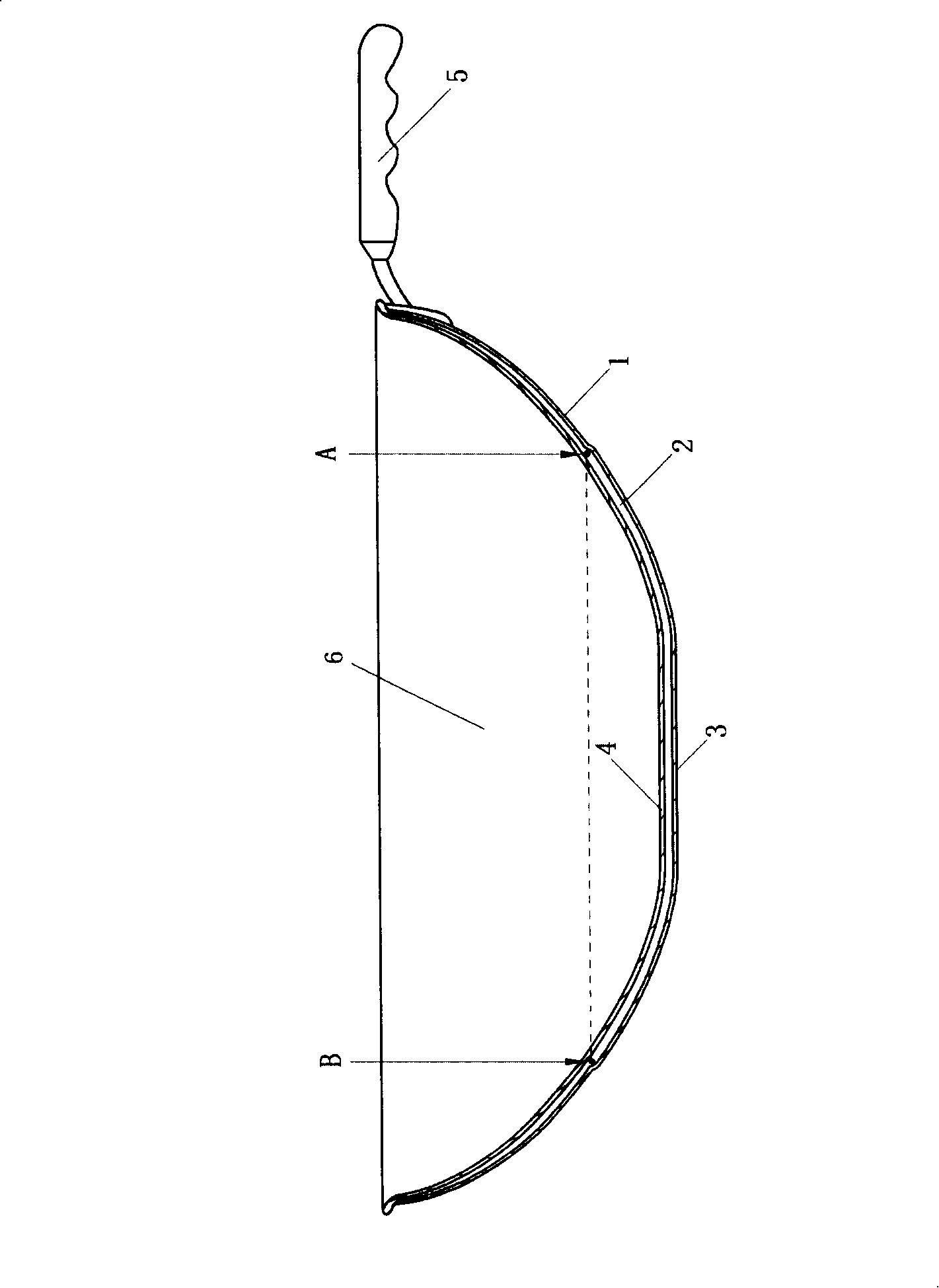 Zisha ware ceramal non-cooking fume non-stick pan and preparation method thereof