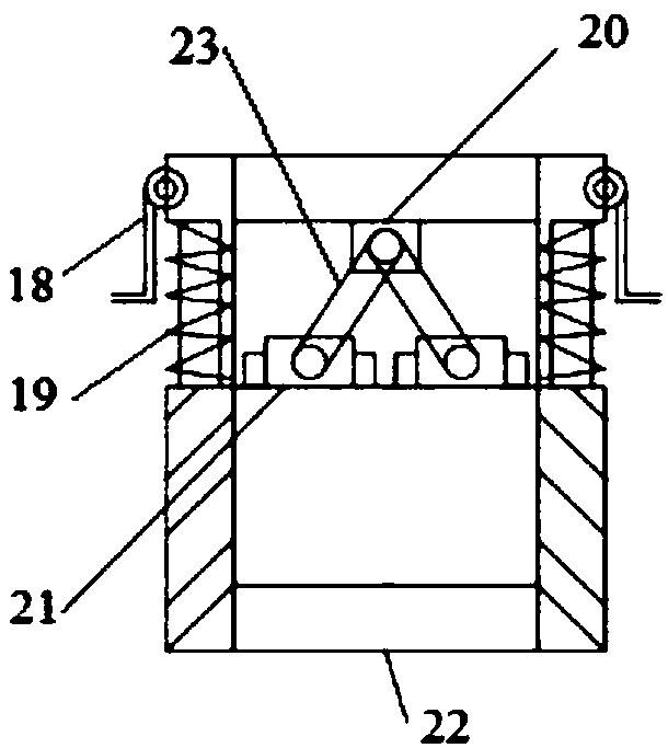 Device for simulating coast reservoir pollutant migration and use method of device