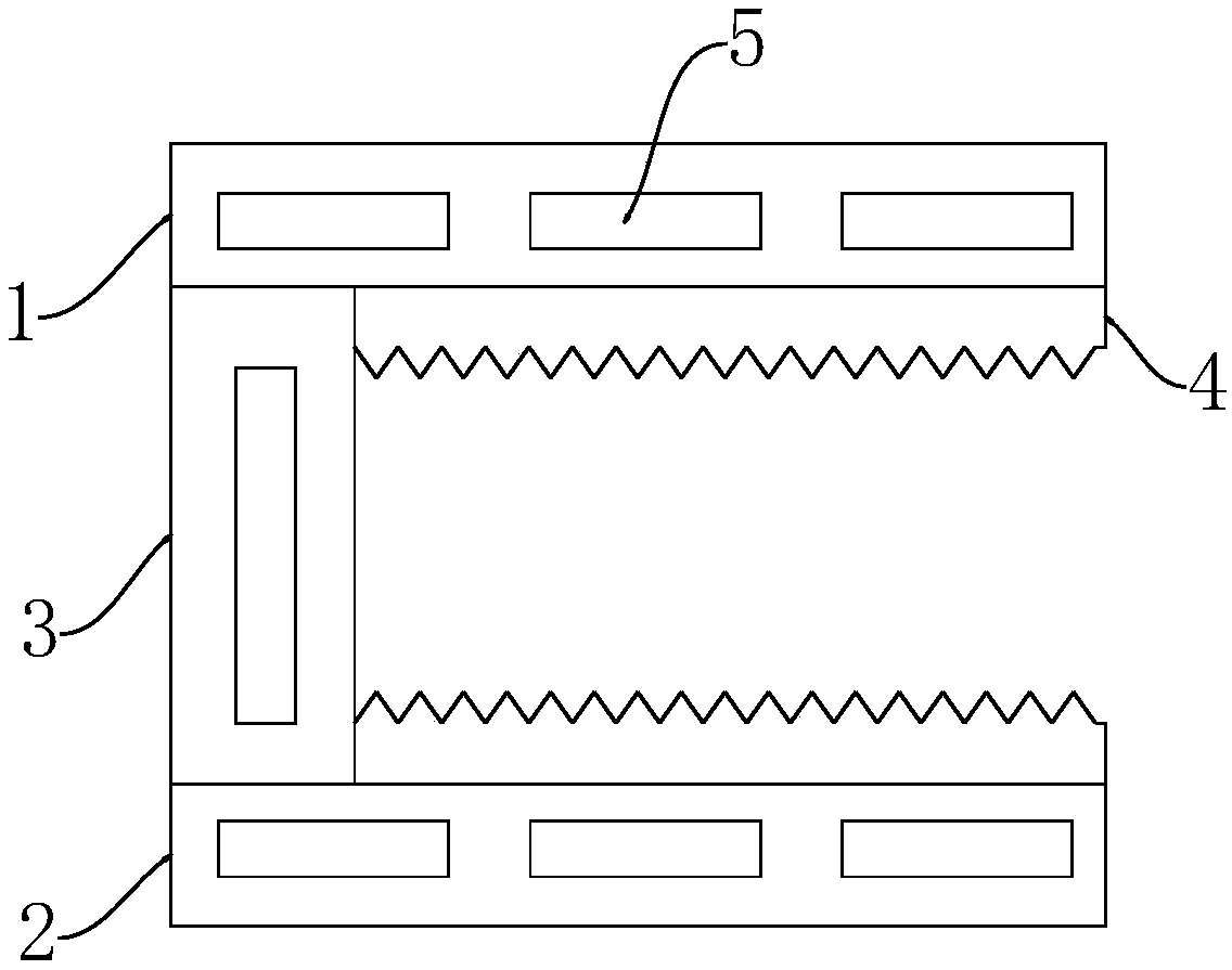 Fixing frame for floor transportation