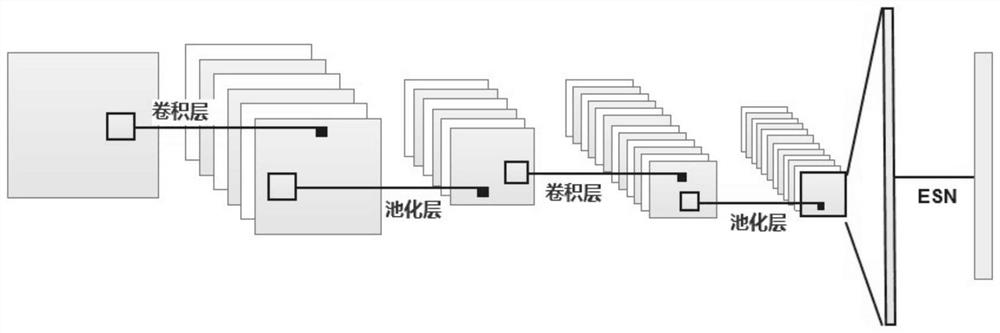 Convolutional Neural Network Algorithm Based on Echo State Network Classification