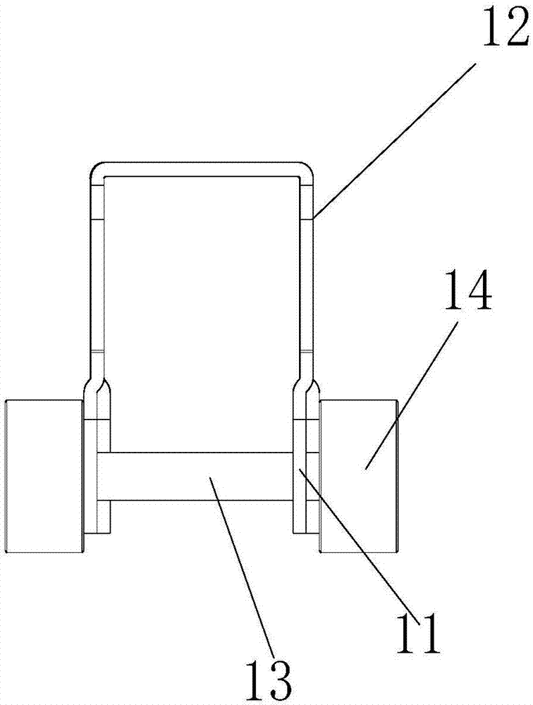 Chain type die clamping device