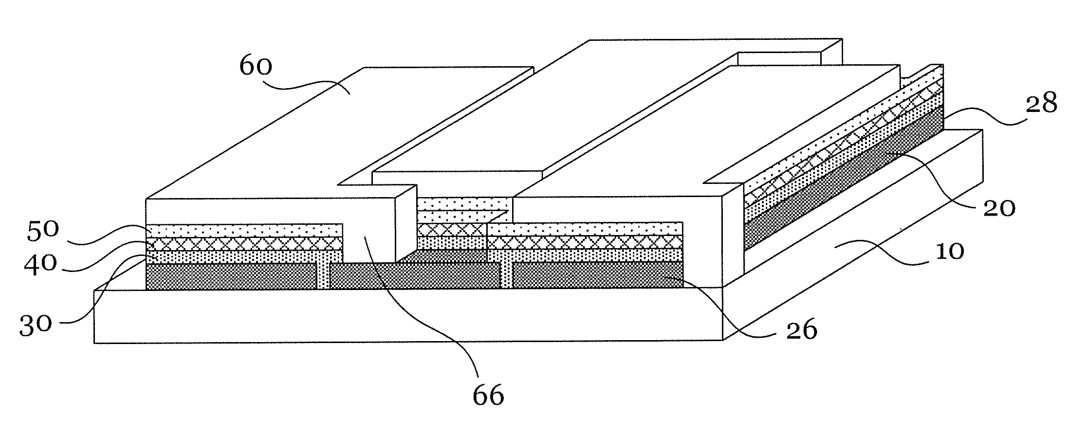 Serial module of organic solar cell and method for manufacturing the same