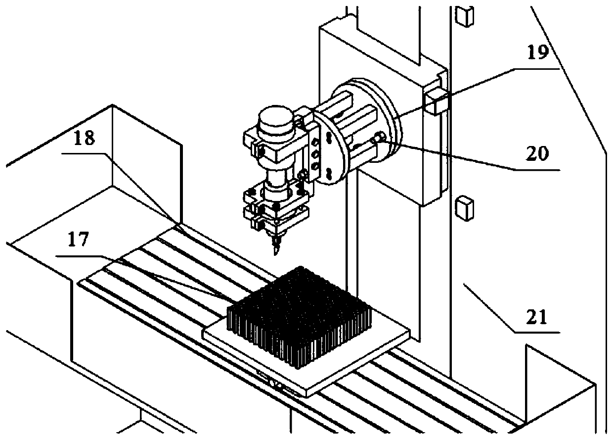 A kind of ultrasonic vibration cutting working head