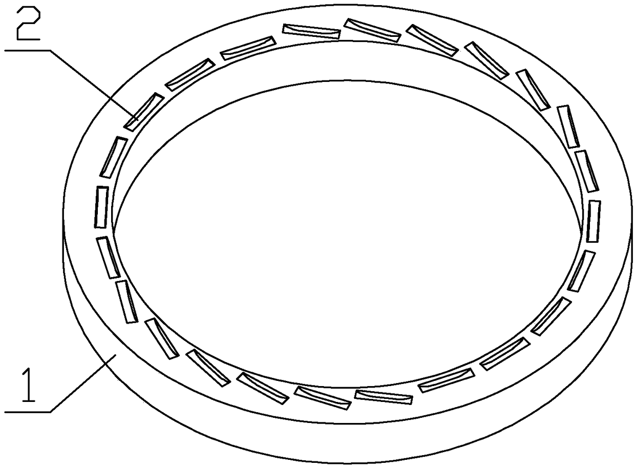 Nail plate with mixed-arranged anti-nail grooves used in circumcision and stapler