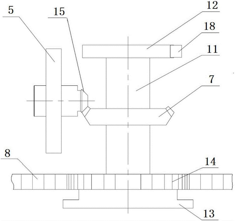 Toothed rail vehicle and horizontal-type driving device thereof