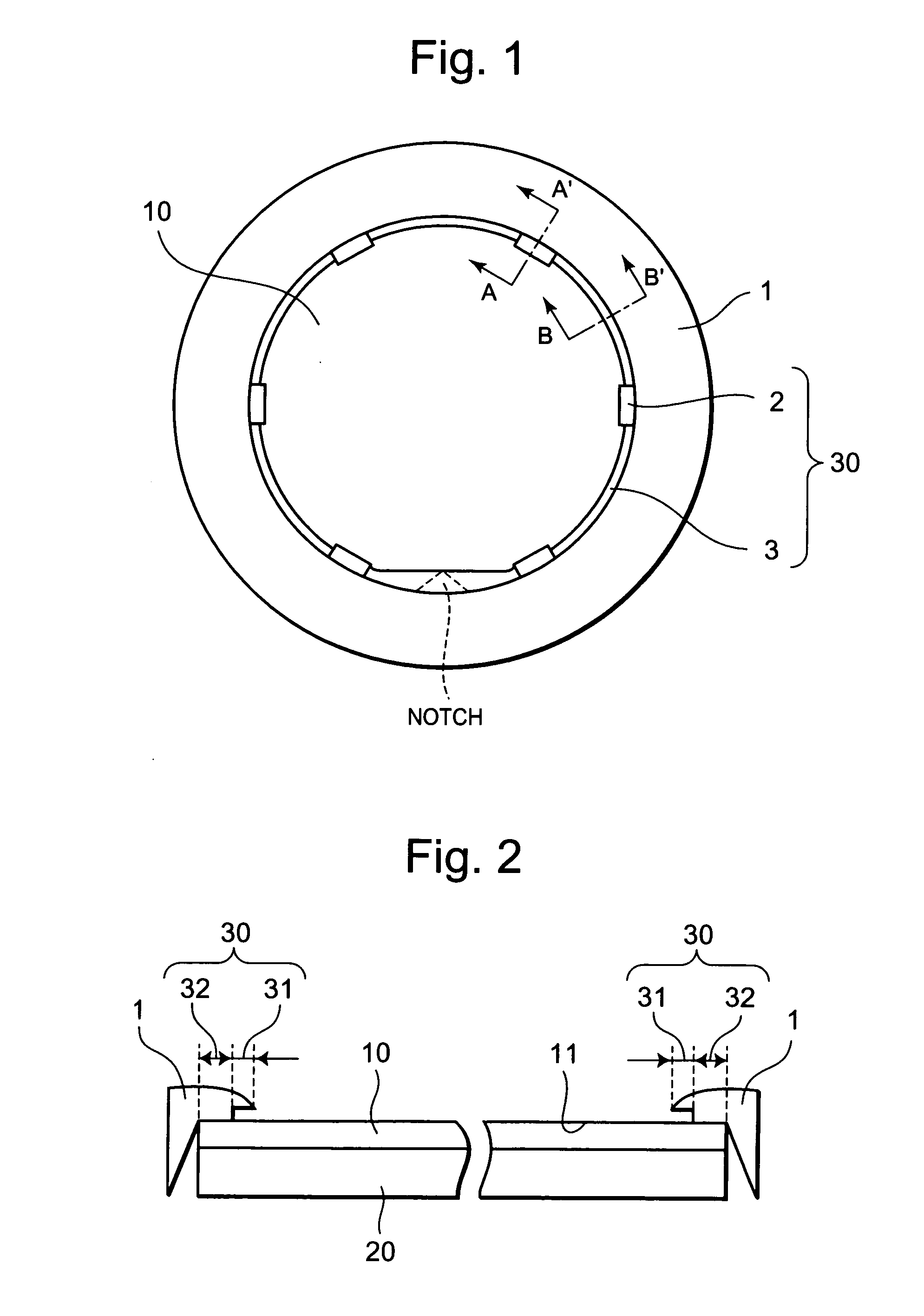 Clamp ring for wafer and method of manufacturing semiconductor apparatus