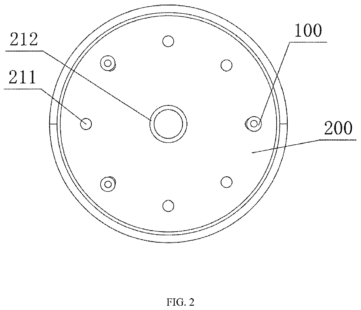 Aliquoting and freezing storage device