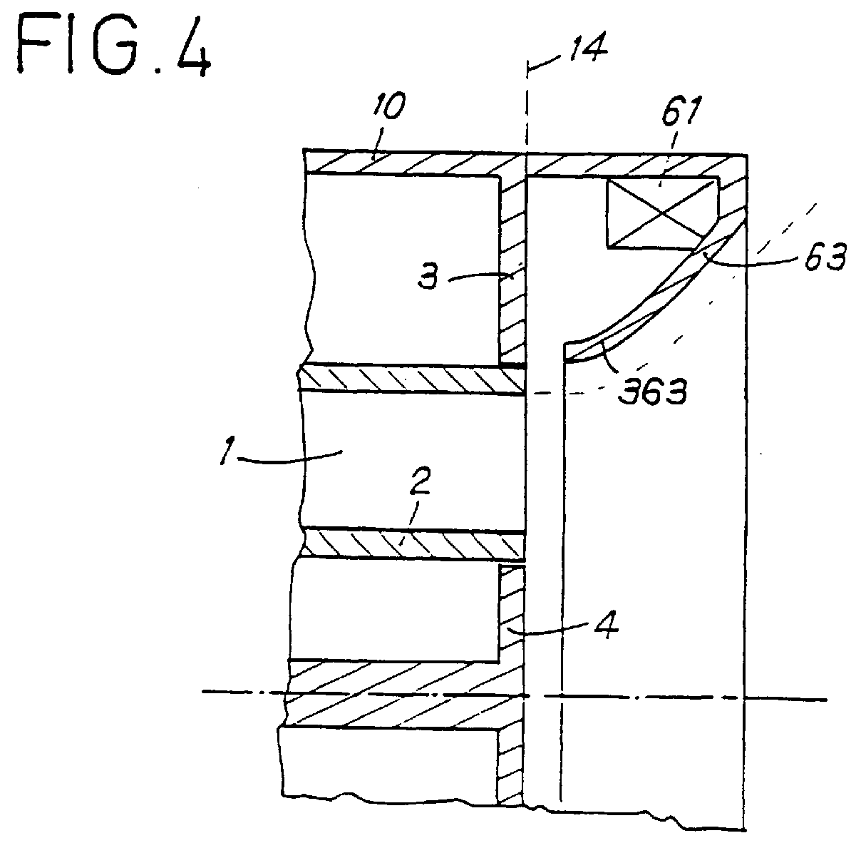 Device for concentrating ion beams for hydromagnetic propulsion means and hydromagnetic propulsion means equipped with same