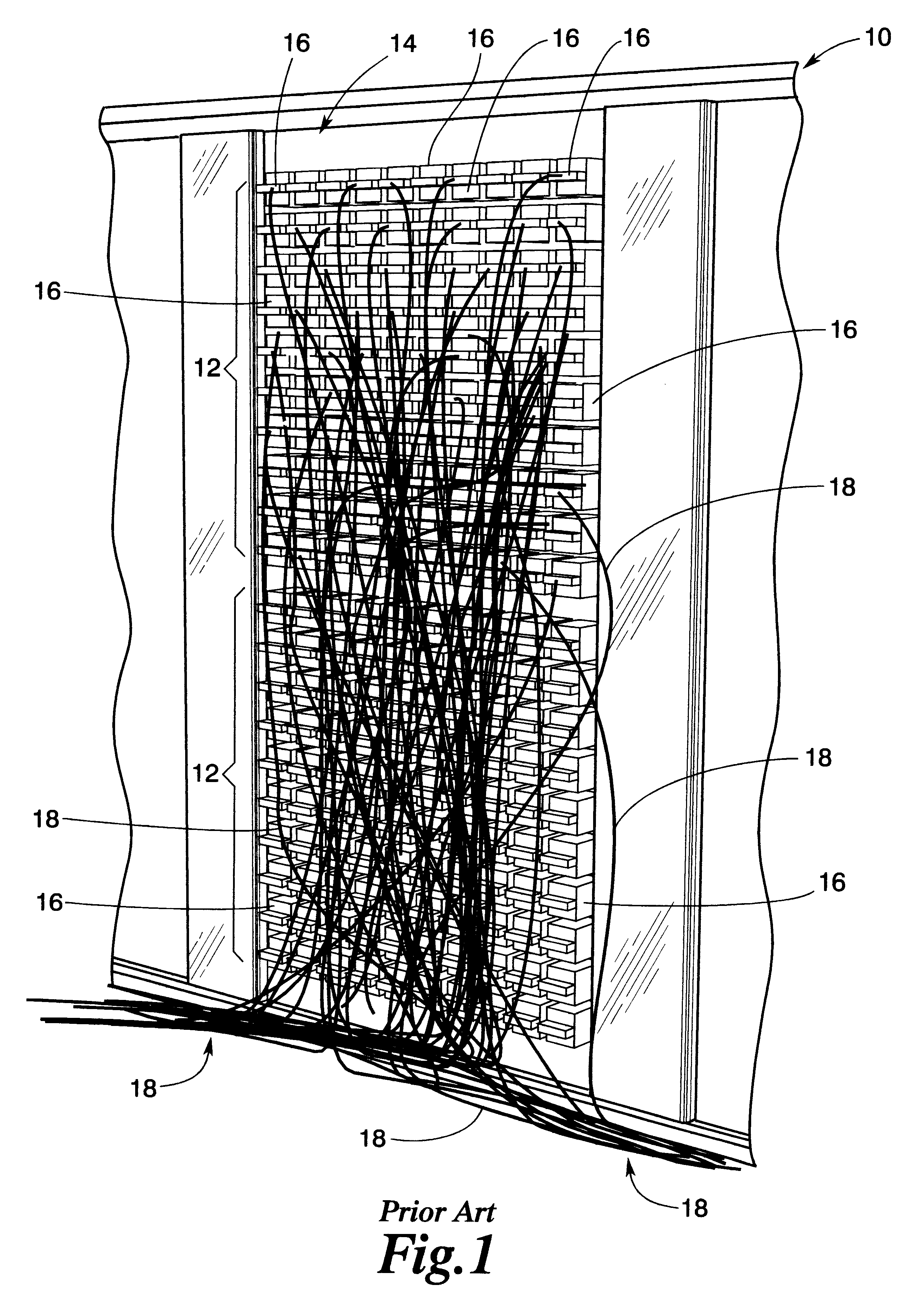 Removable cable support apparatus