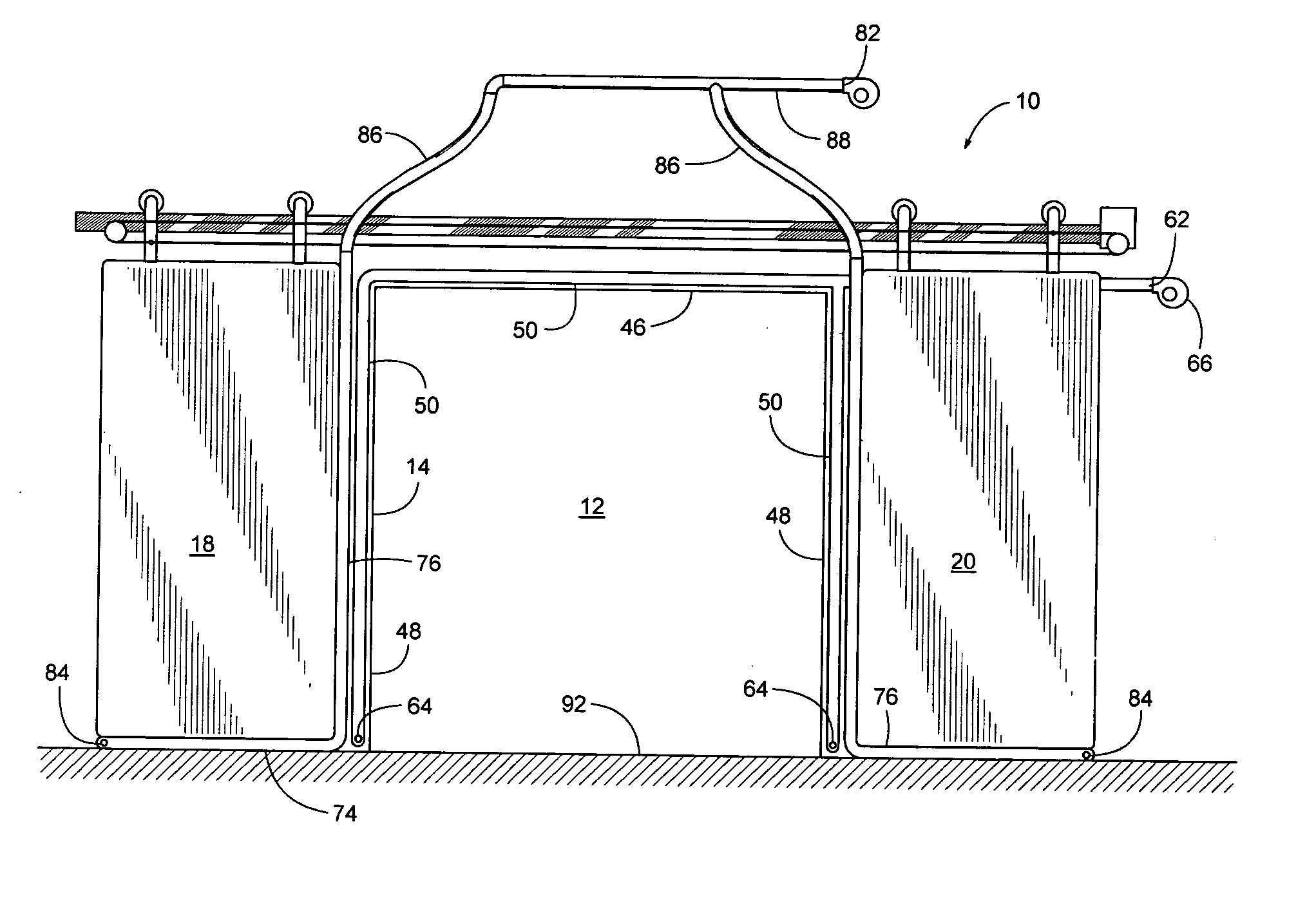 Inflatable door seal