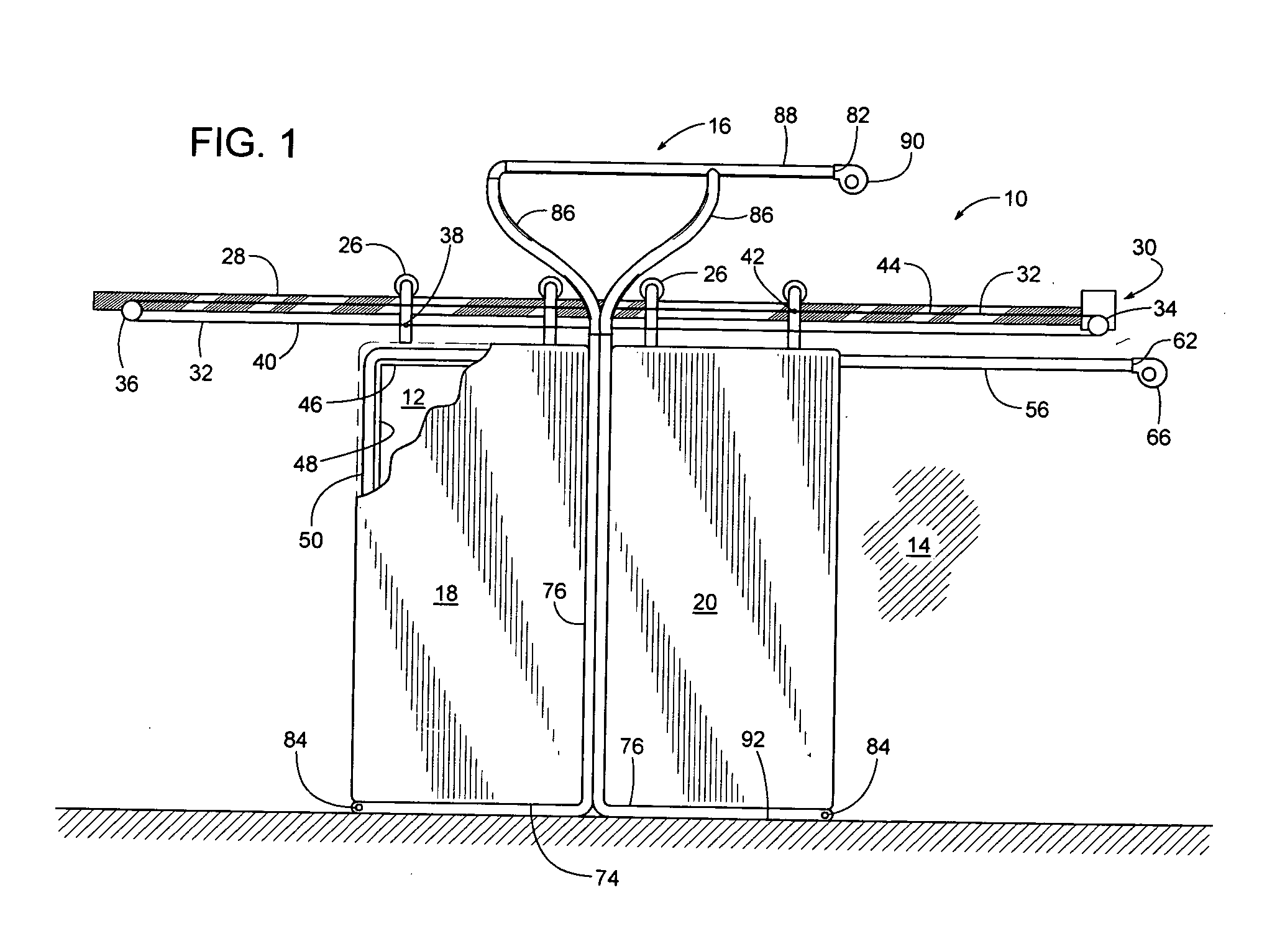 Inflatable door seal