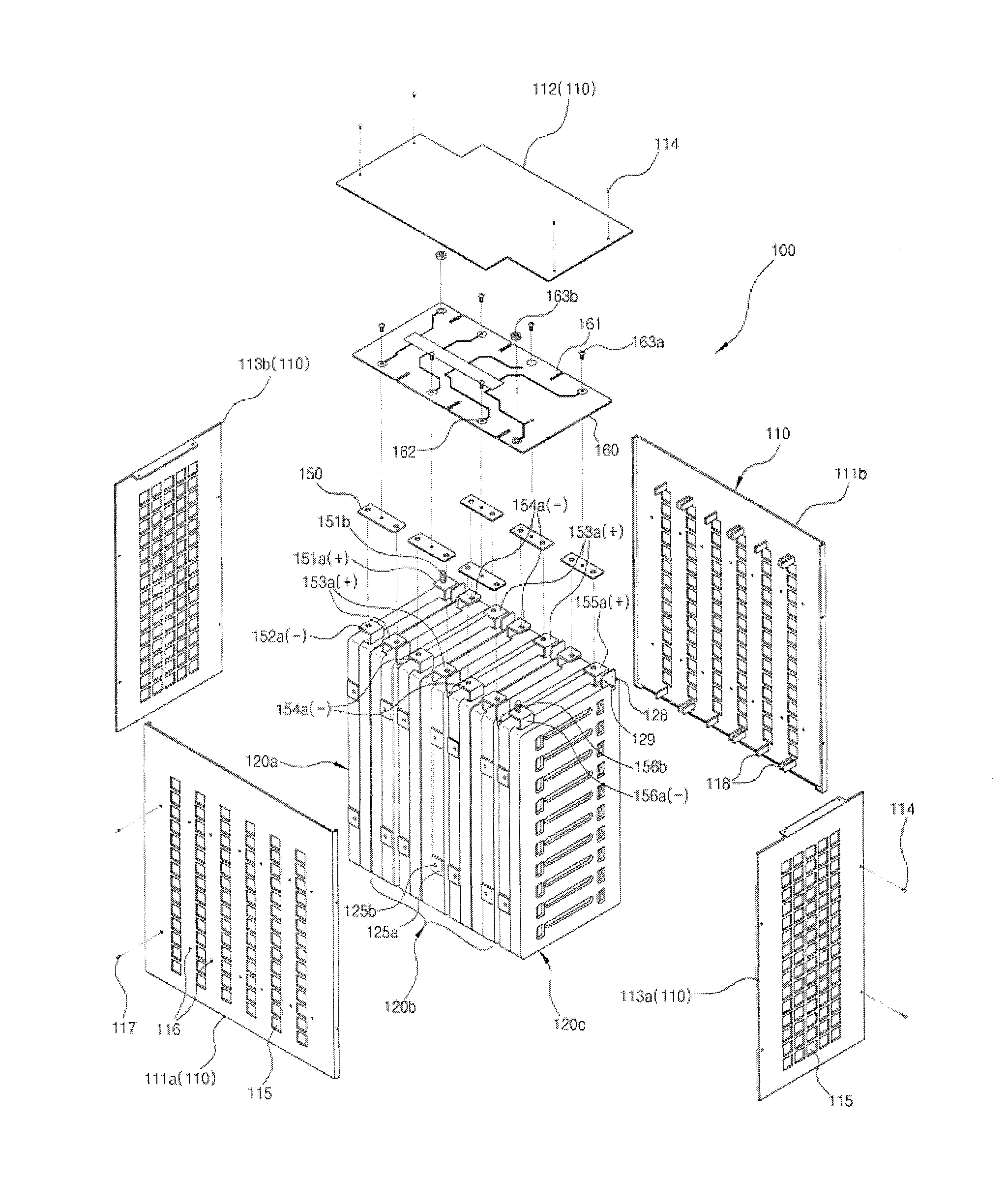 Instrument connection type unit pack combined cell cartridge