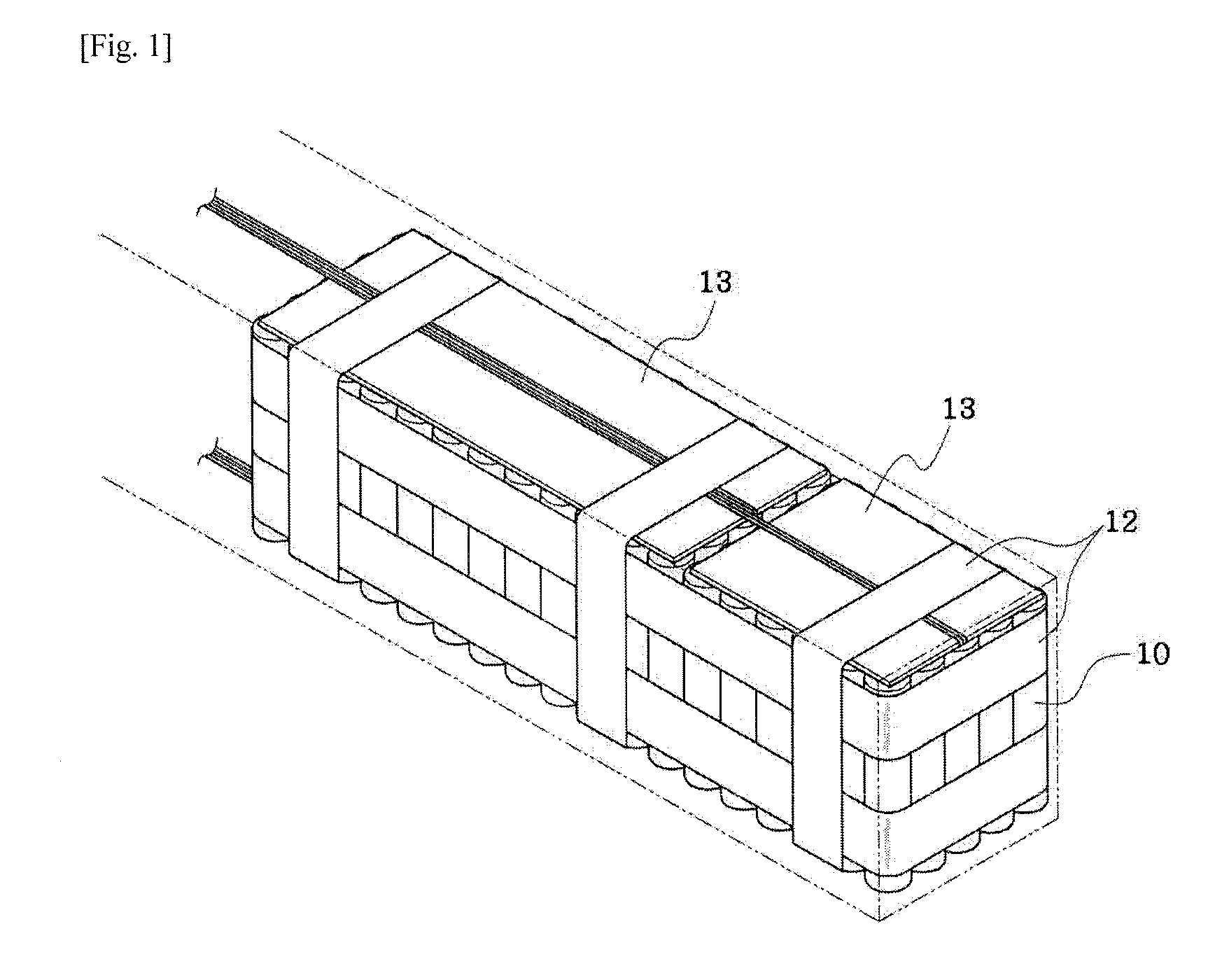 Instrument connection type unit pack combined cell cartridge