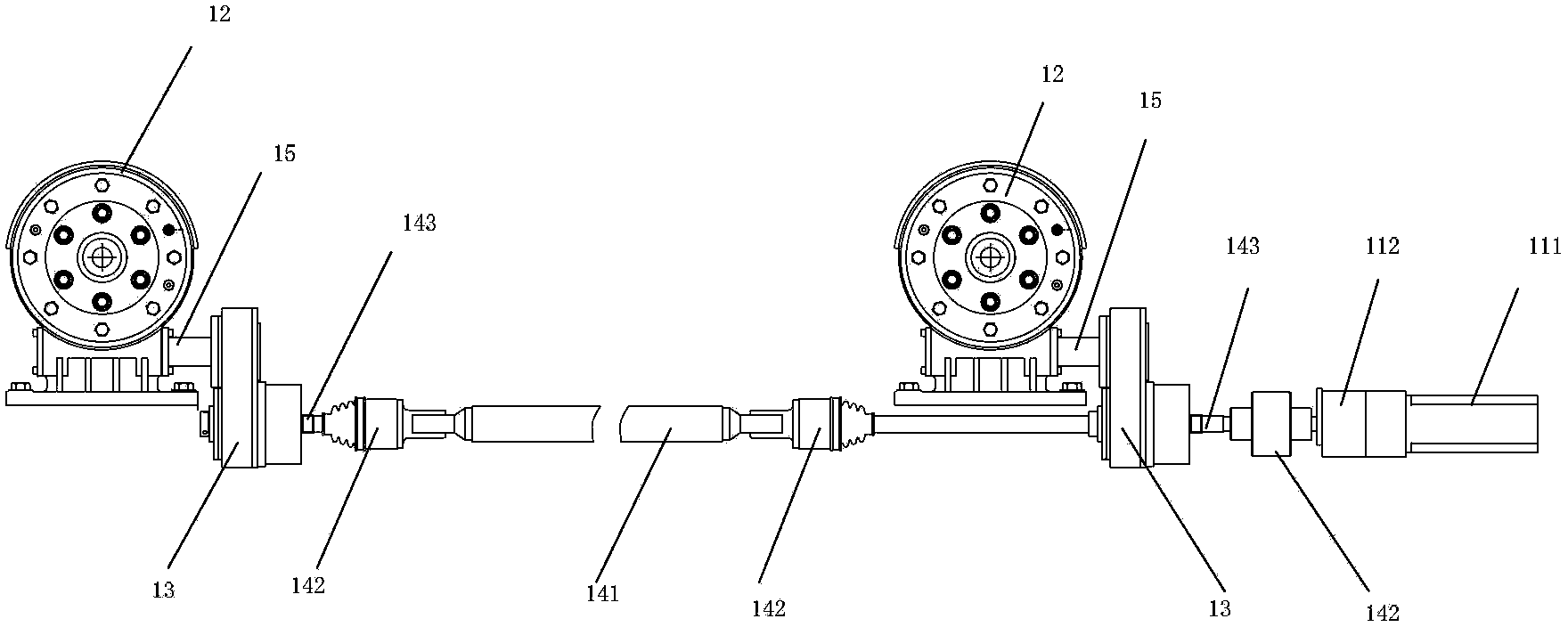 Array type heat collecting device and control method thereof