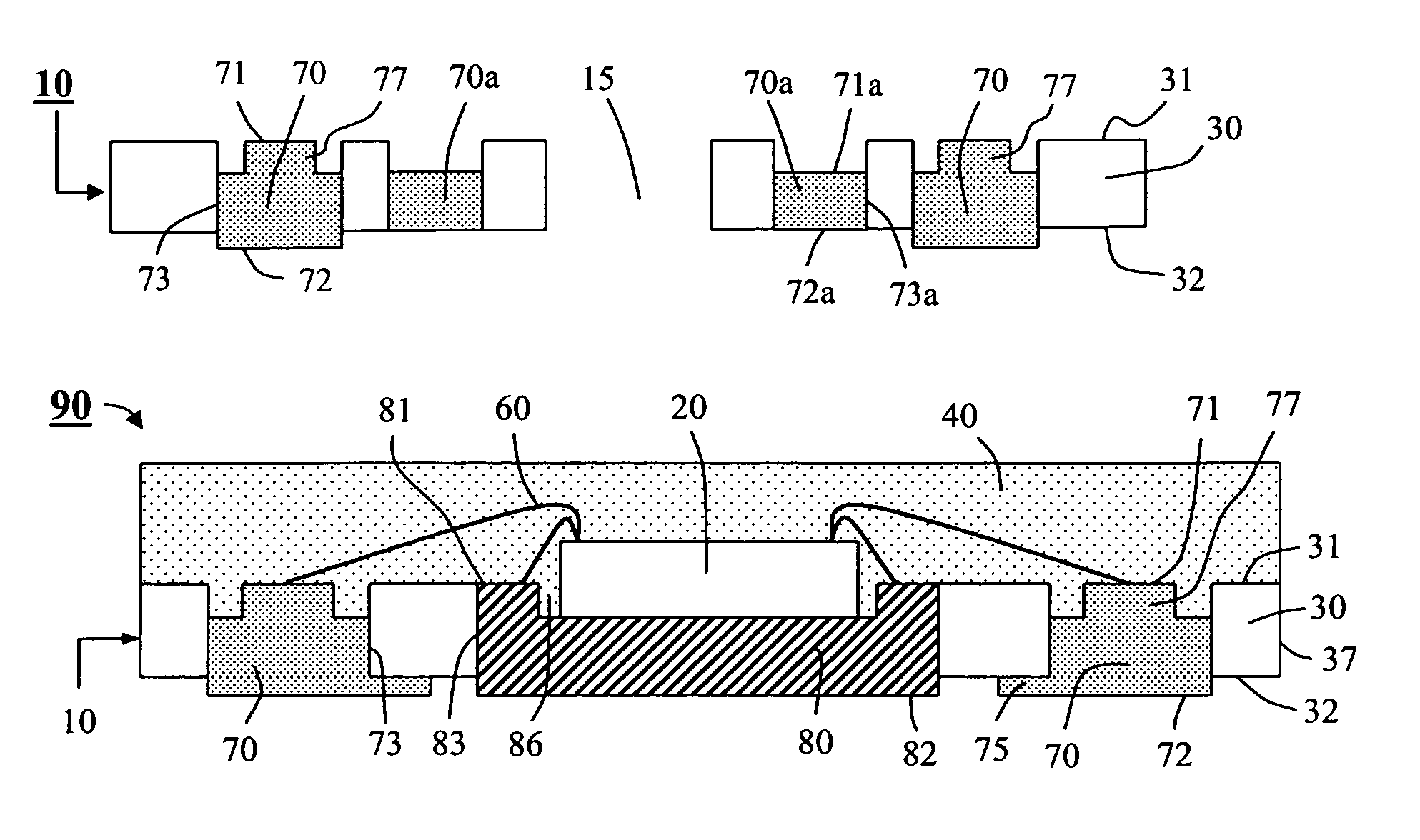 Substrate for electrical device and methods for making the same