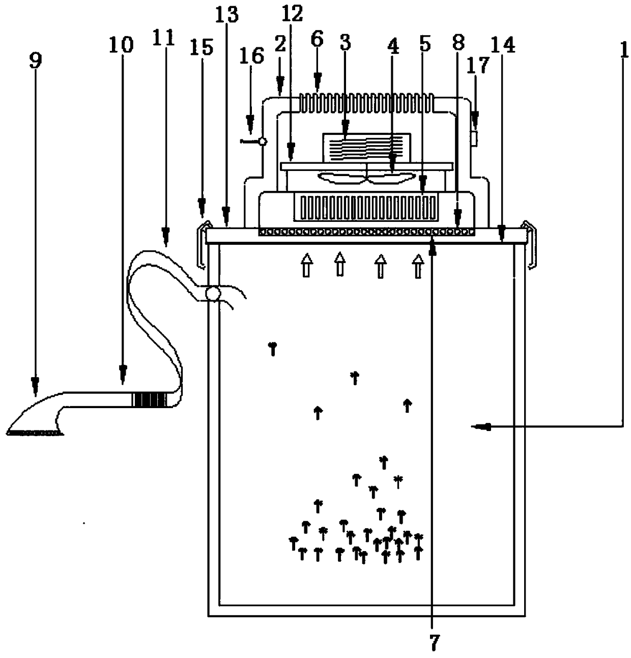 Stevia rebaudiana seed harvesting device and method