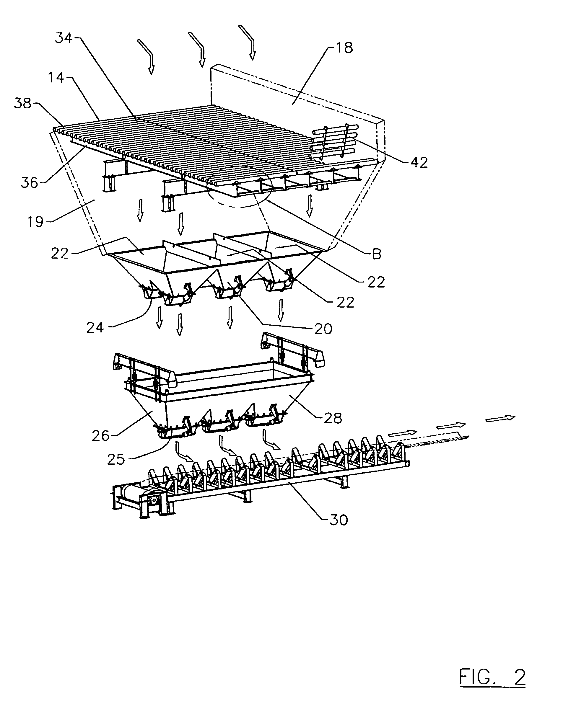 Aggregate handling system