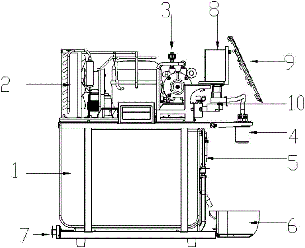 Usage method of post-mix beverage machine