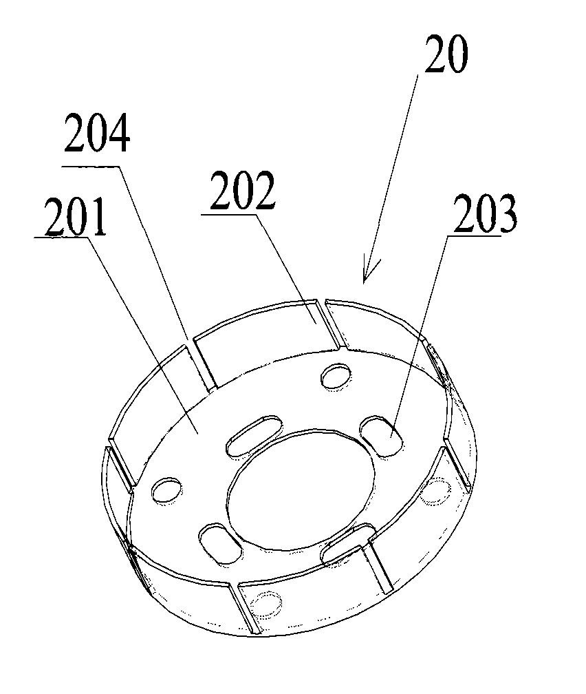 Oil baffle assembly and rotary compressor with same