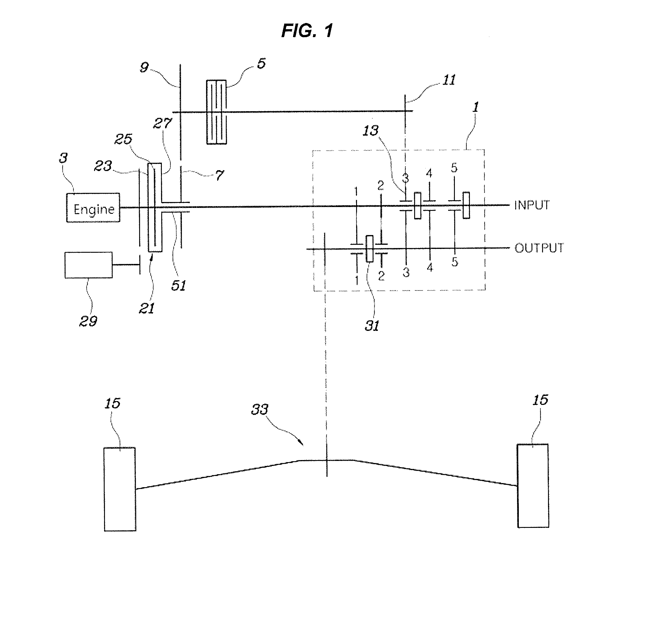 Automated manual transmission for vehicle