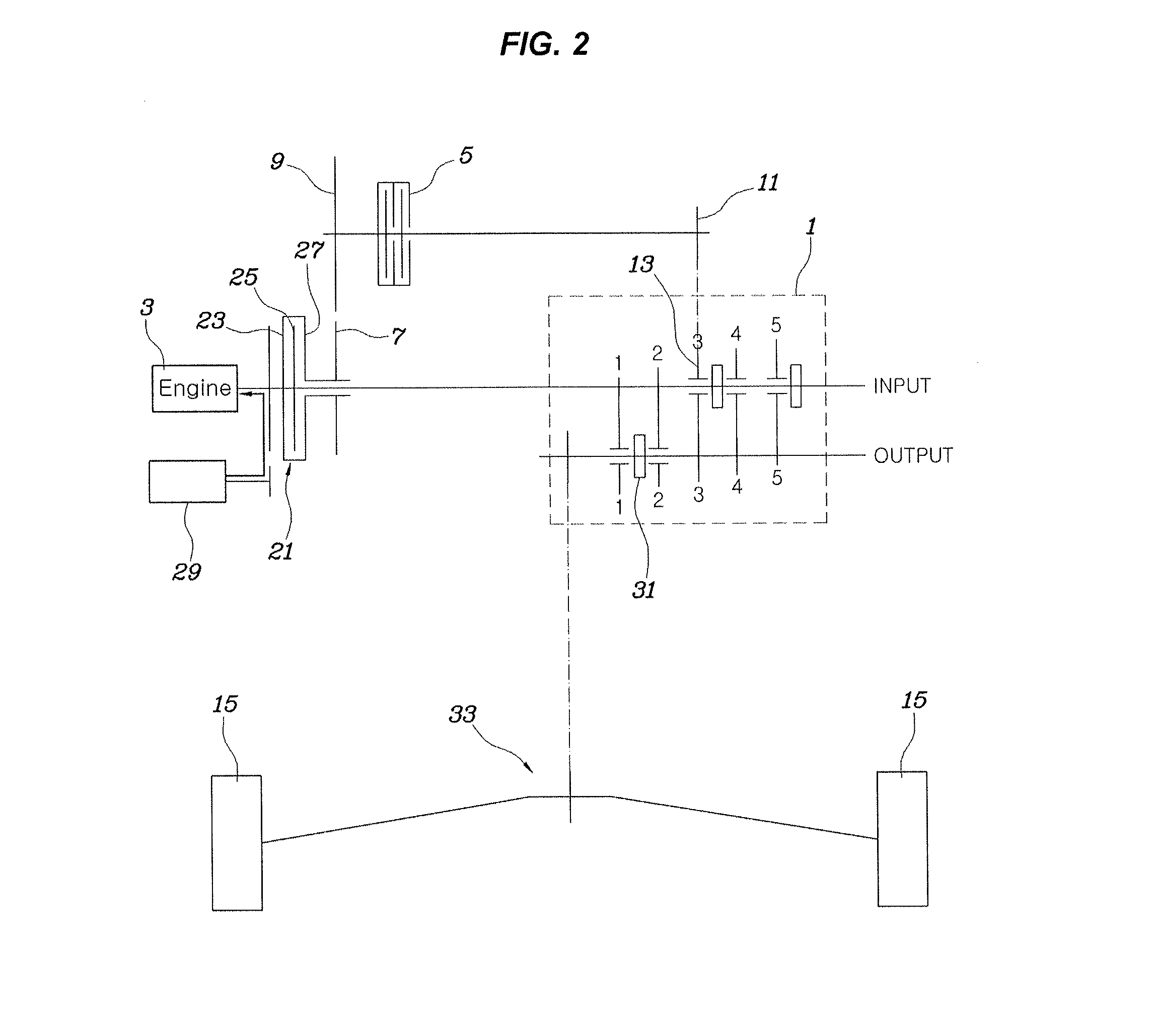 Automated manual transmission for vehicle