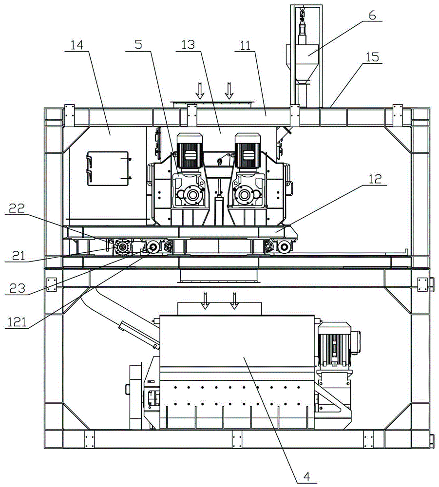 Novel mixing heat regeneration equipment for asphalt mixture factory