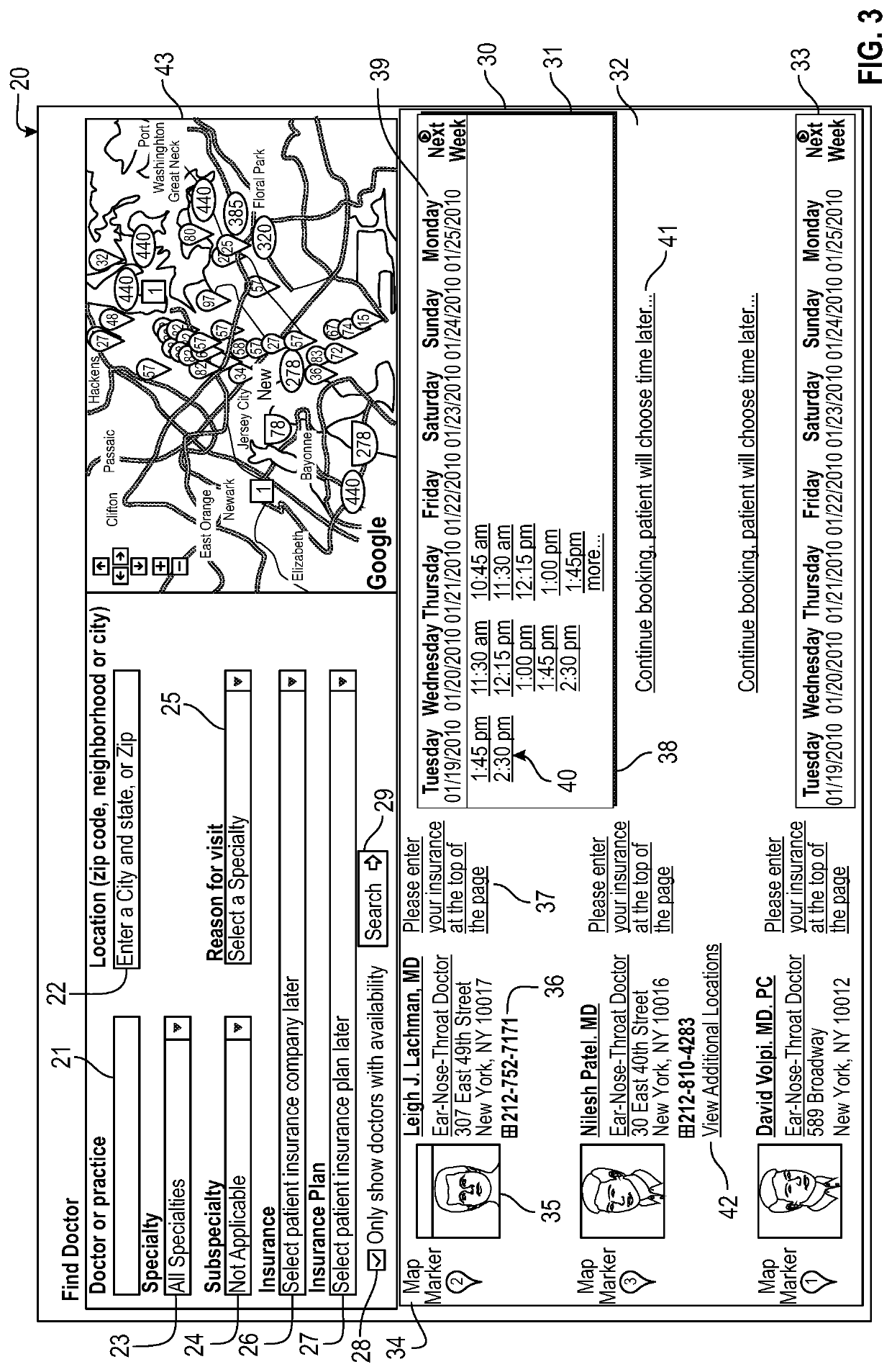 Method and apparatus for managing physician referrals