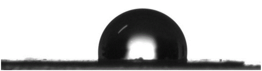 Method for preparing hydrophobic SERS substrate by using silk-screen printing technology