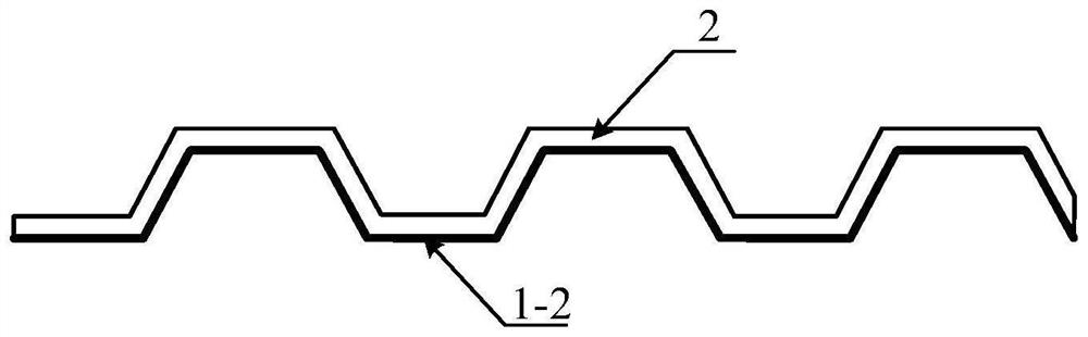 Comprehensive pipe gallery adopting jetted ultrahigh-toughness cement-based composite material and construction method of comprehensive pipe gallery