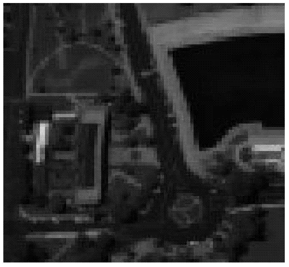 Hyper-spectral mixed pixel decomposition method based on geometric spatial spectral structure information