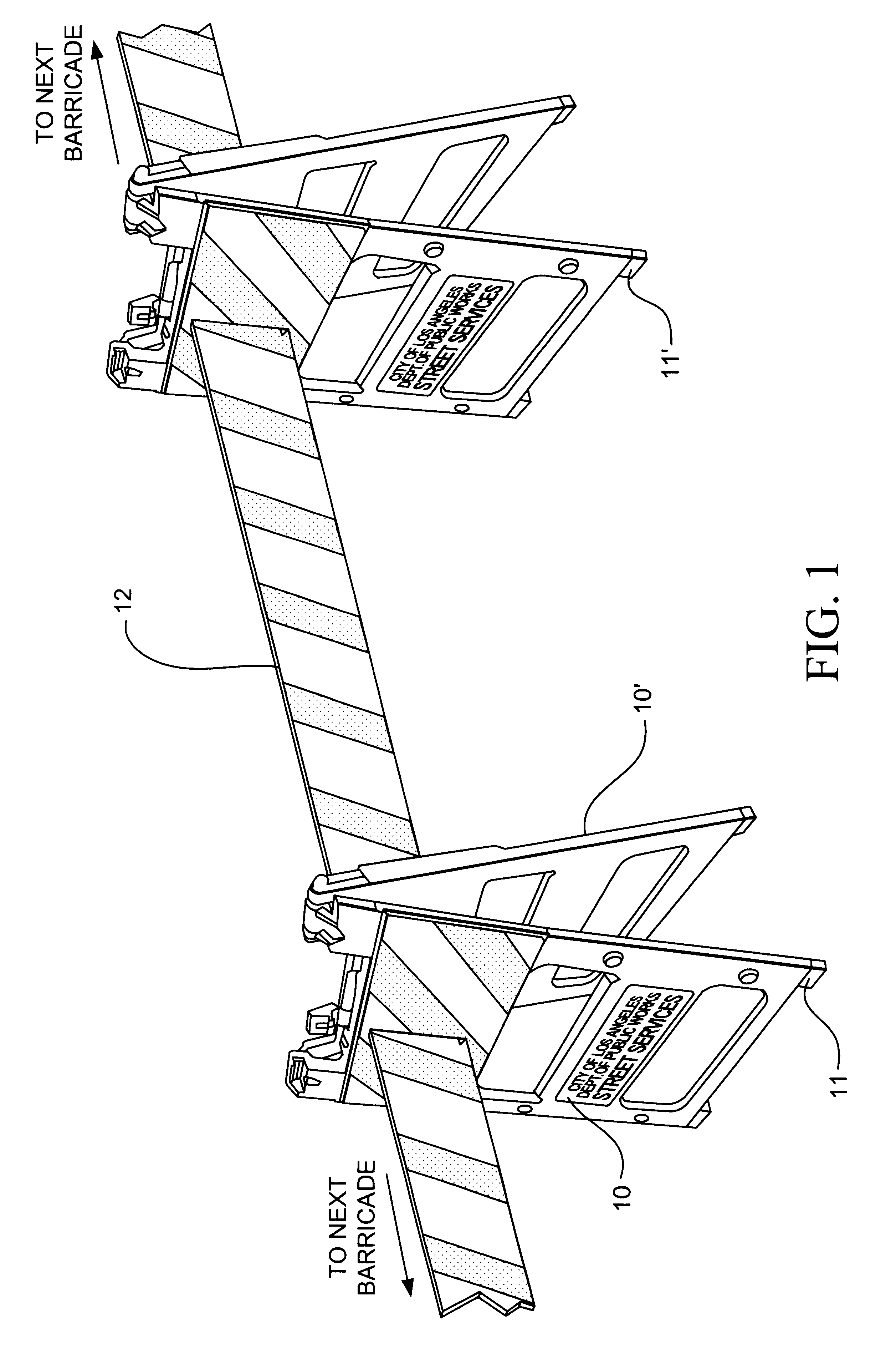 Crowd control rail assembly