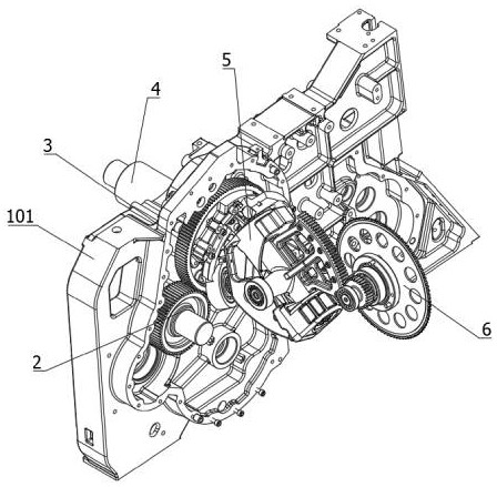 High-performance compact type direction-changing weft insertion device