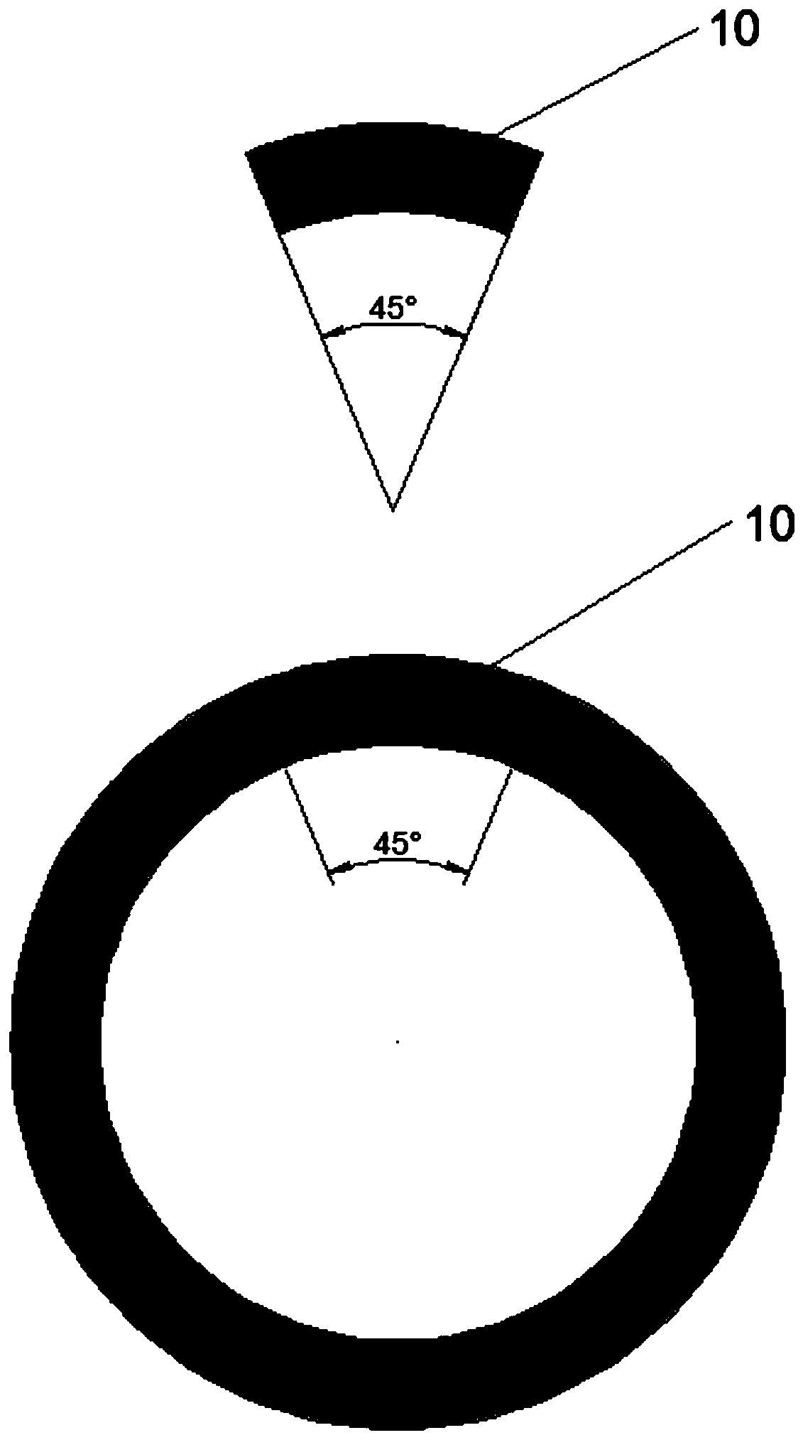 Circular plate antenna crossed magnetic field microwave electron cyclotron resonance ion propeller