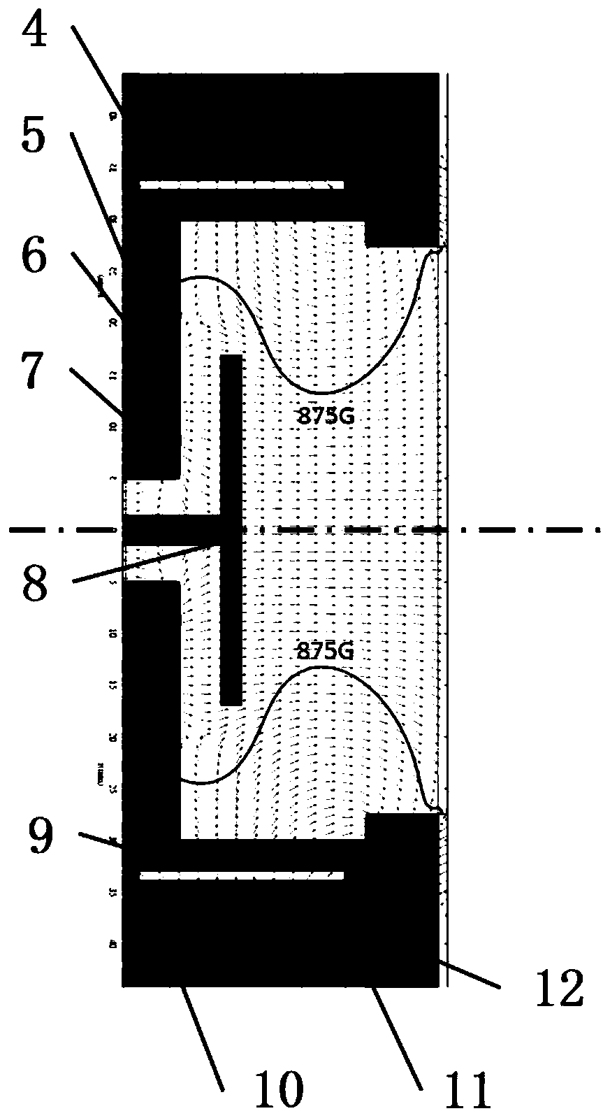 Circular plate antenna crossed magnetic field microwave electron cyclotron resonance ion propeller