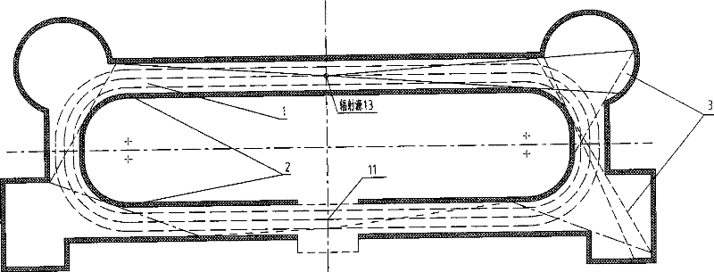 Radiation shield device and radiation system