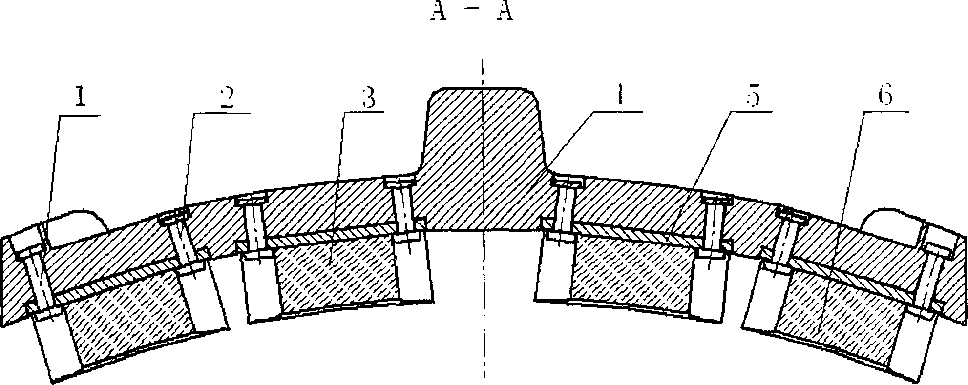 Freight car compartment powder metallurgy brake block