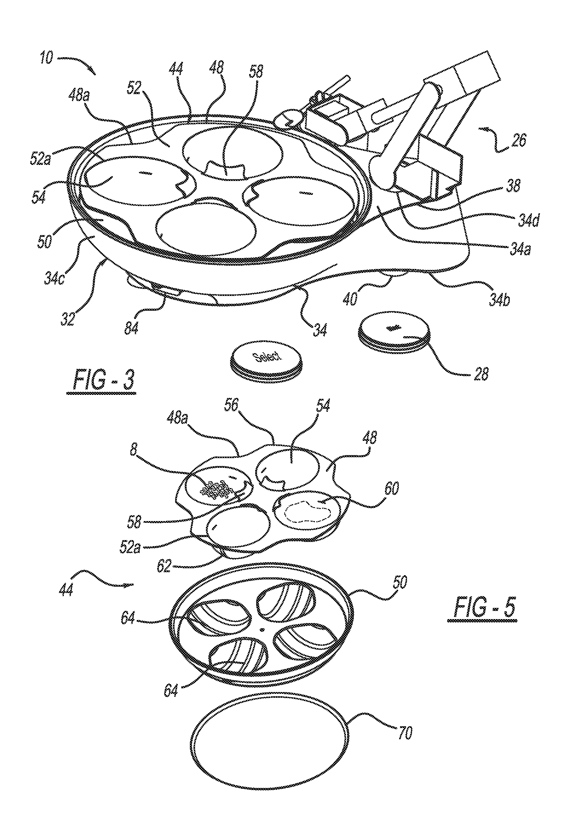 Self-feeding device for an individual