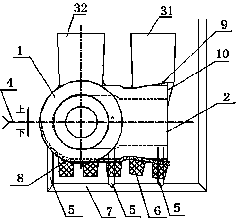 High-temperature high-pressure ultralow sulfur-and-phosphorus valve body casting forming process