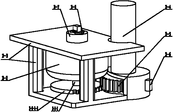 Rotary-type seal-body sealing device in self-help receipt machine