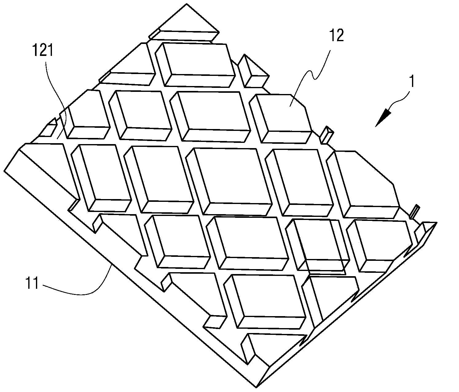 Ultra-thin reticular self-vibration heat pipe heat dissipation film and processing method thereof