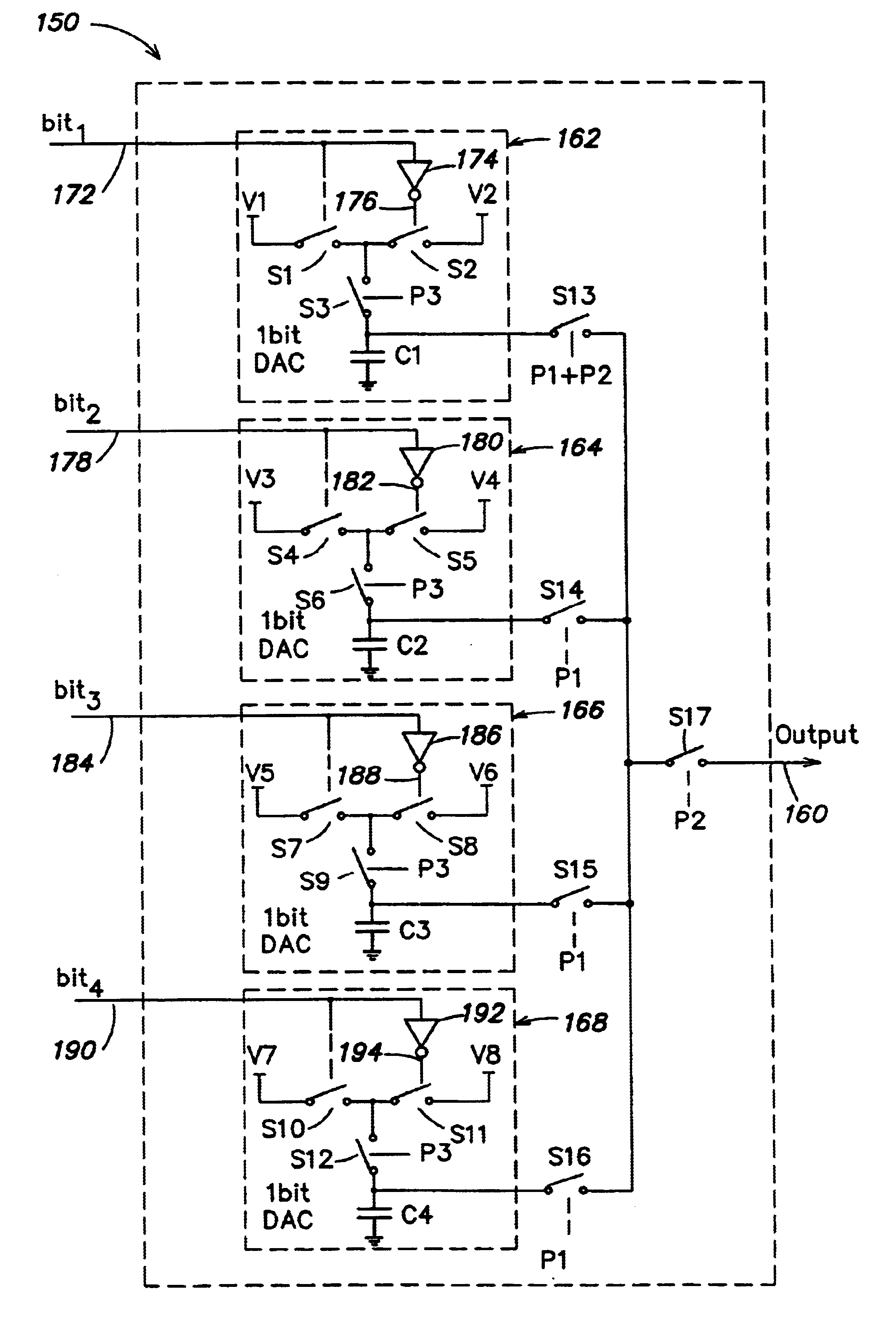 Method and apparatus for use in switched capacitor systems