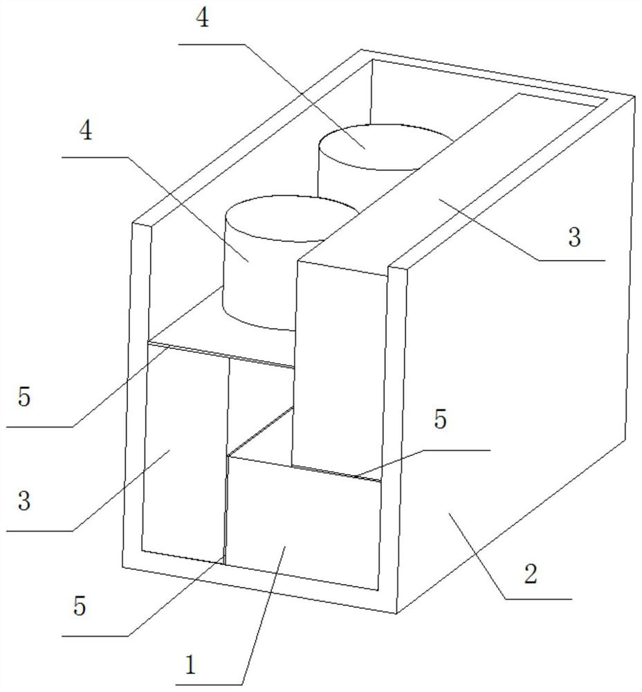 Method for manufacturing electron beam welding copper-tungsten contact piece by utilizing tungsten powder