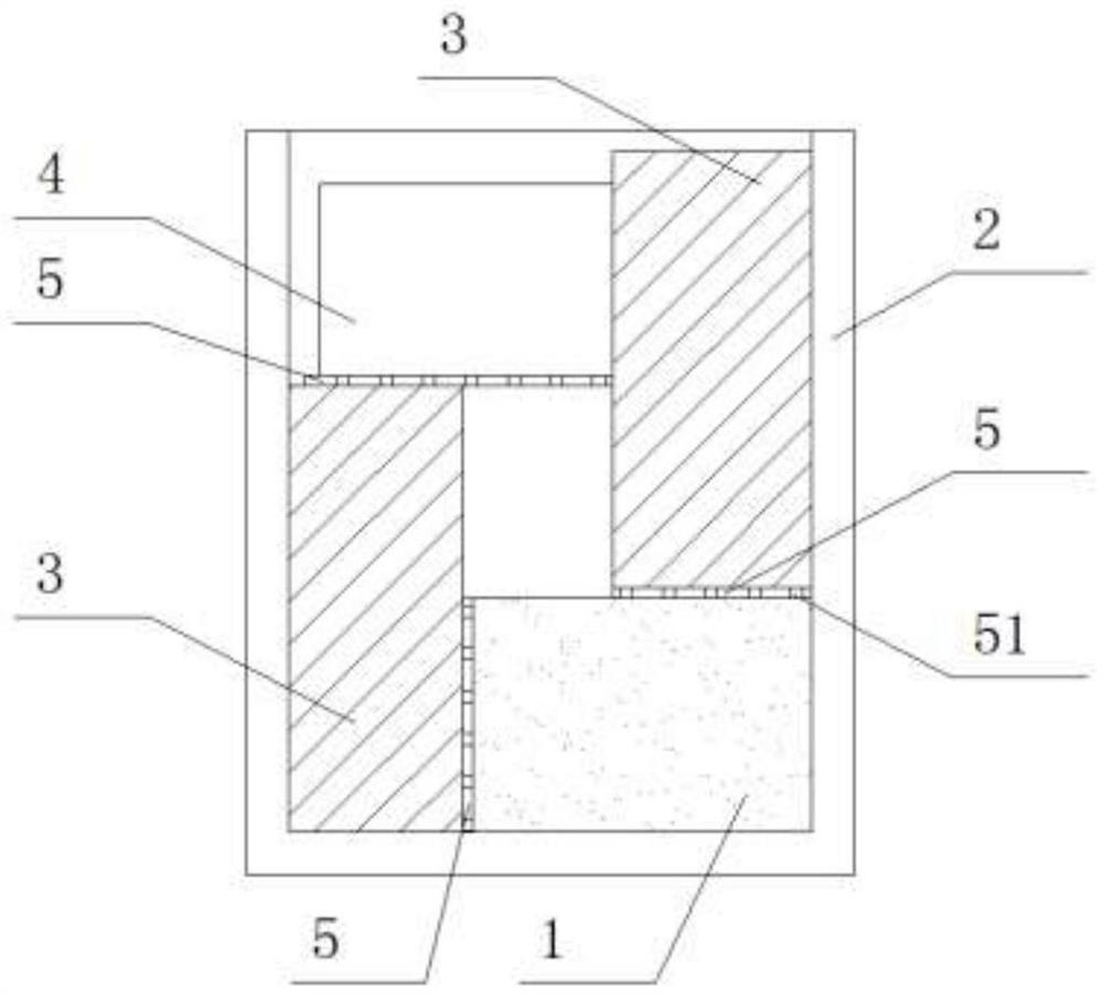 Method for manufacturing electron beam welding copper-tungsten contact piece by utilizing tungsten powder