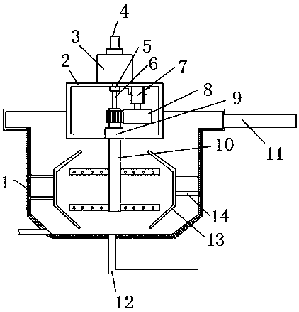 Wastewater treatment oxidation reaction settling equipment